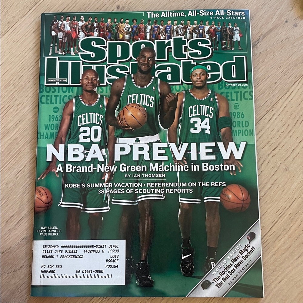 2007 Sports Illustrated NBA Preview Magazine